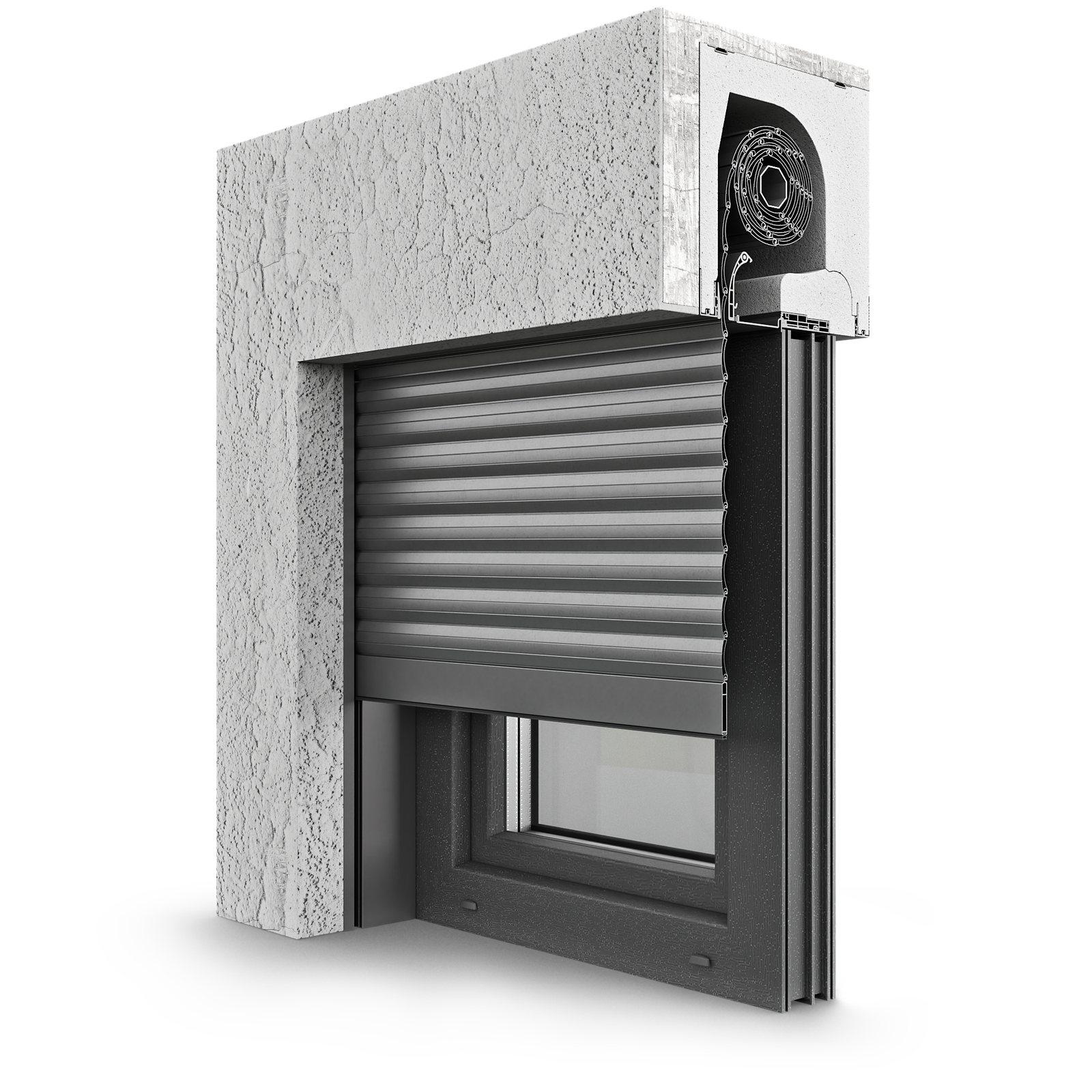 Styroterm SKB Aufsatz-Rollladen