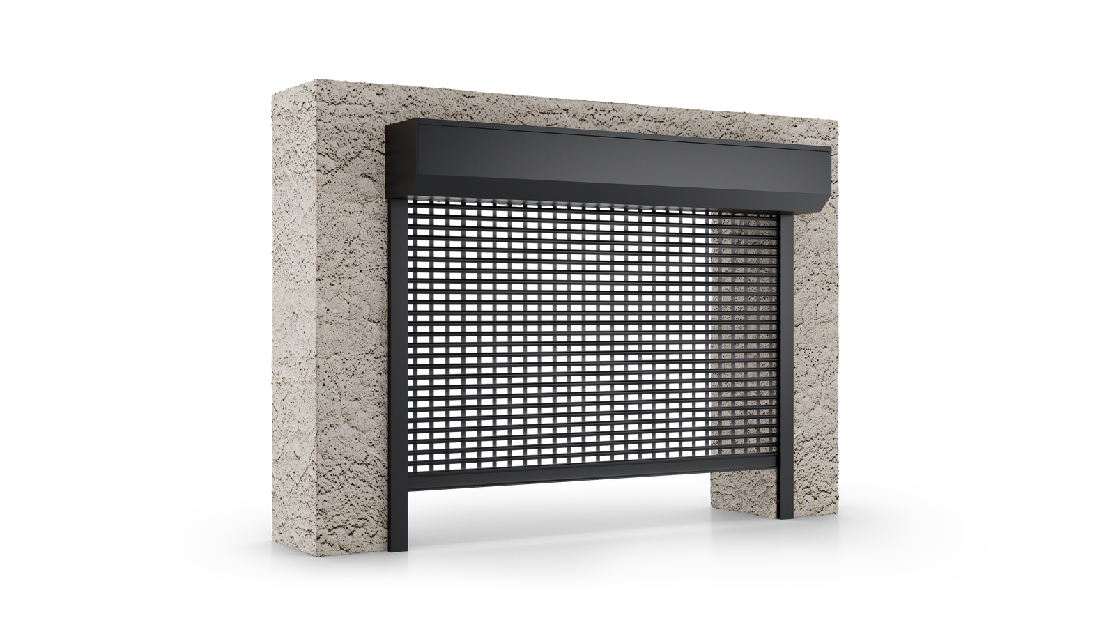 Rollgitter Aluminium